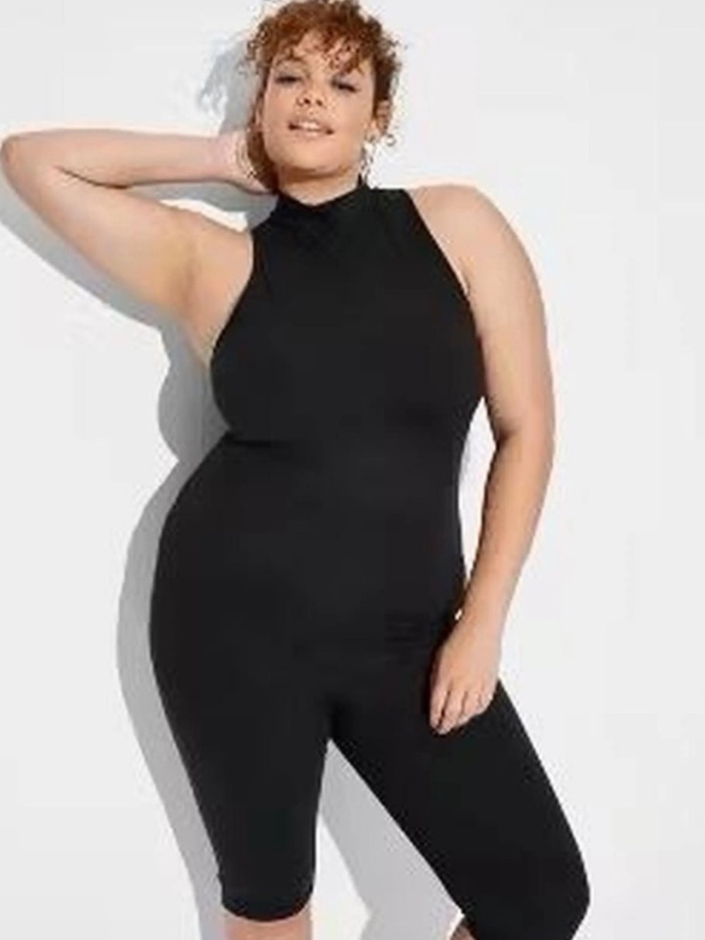 Wild Fable Black ButterBliss Capri Jumpsuit